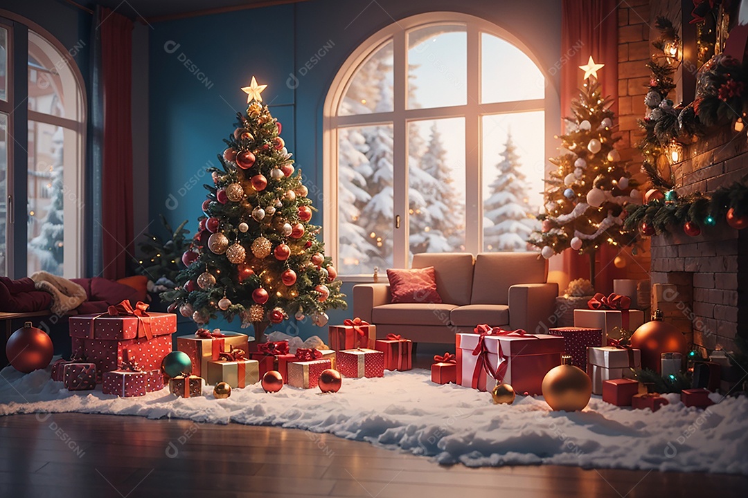 Background fundo de natal