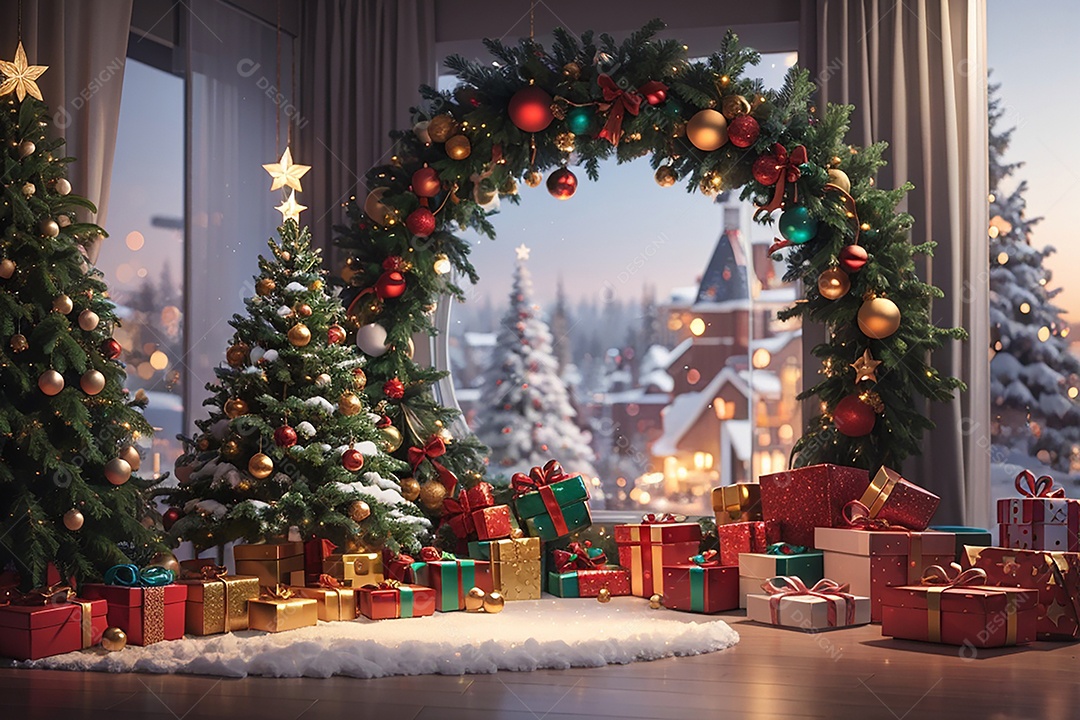 Background fundo de natal