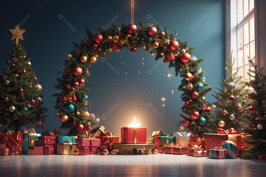 Background fundo de natal