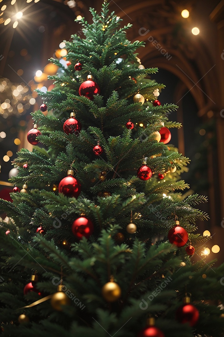 DreamShaper_v7_focus_christmass_tree_background_2 (1)