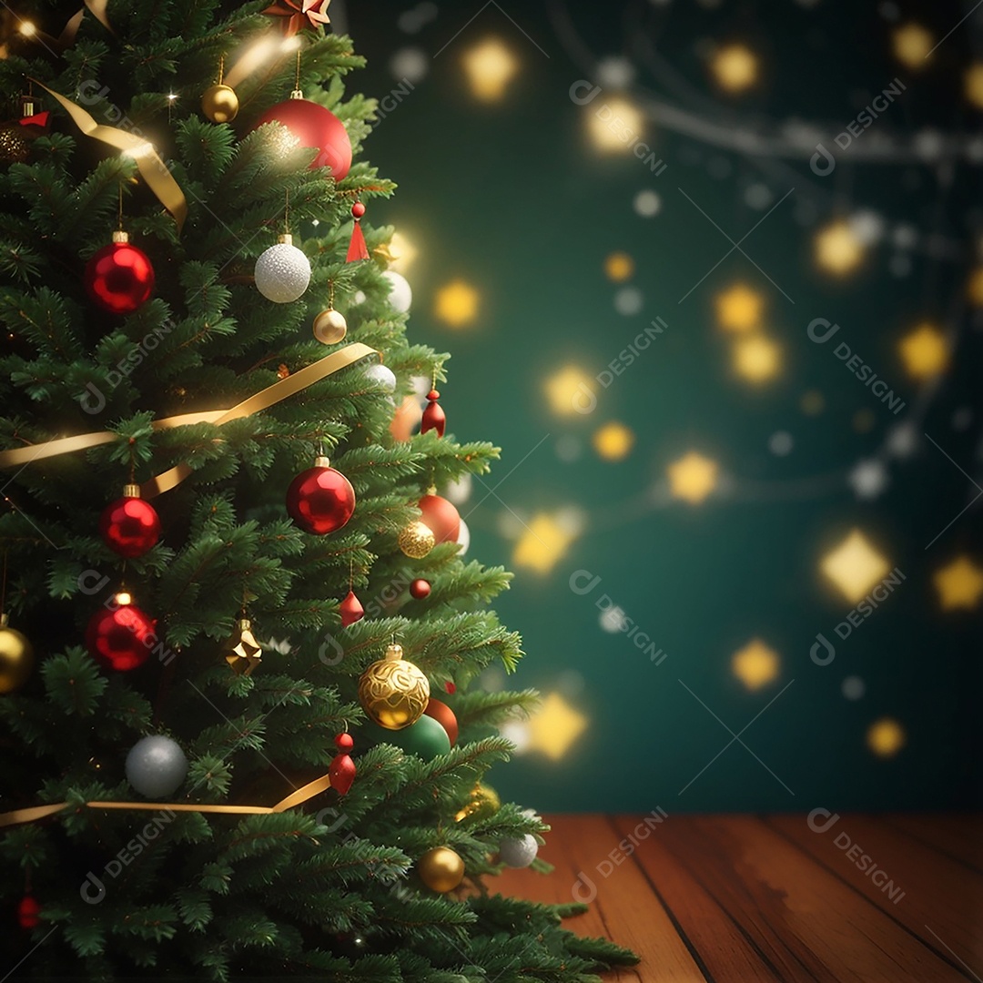 Background árvore de natal