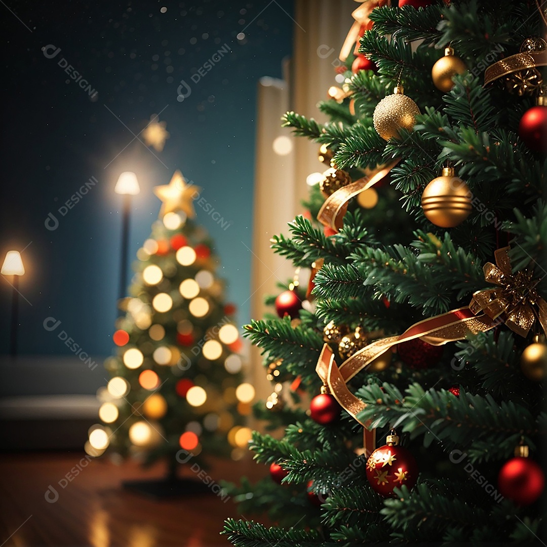 Background árvore de natal