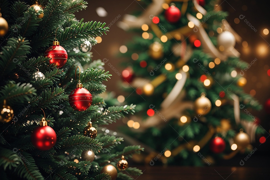 Background árvore de natal