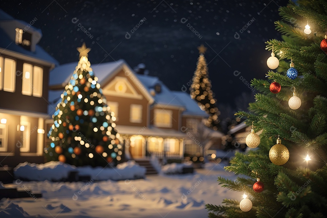 Background árvore de natal