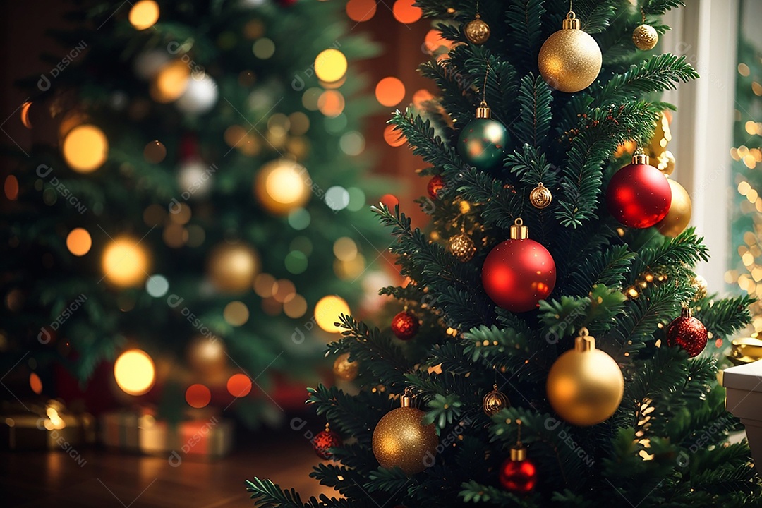 Background árvore de natal