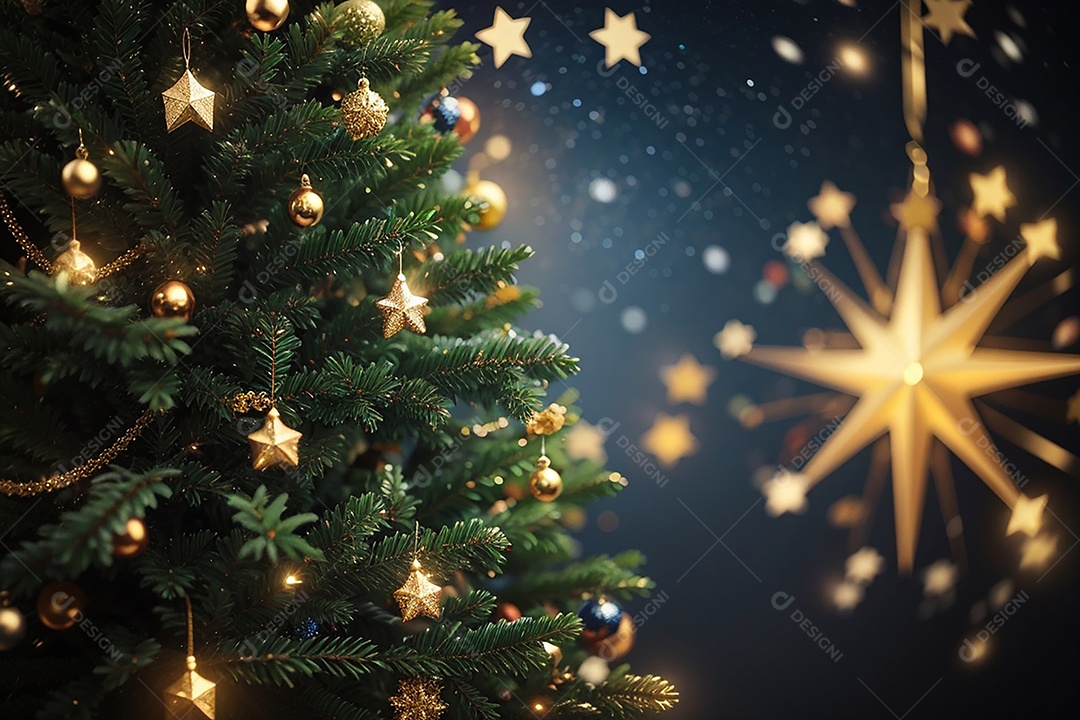 Background árvore de natal