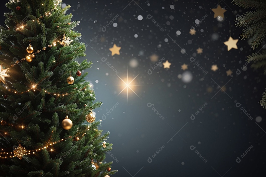 Background árvore de natal