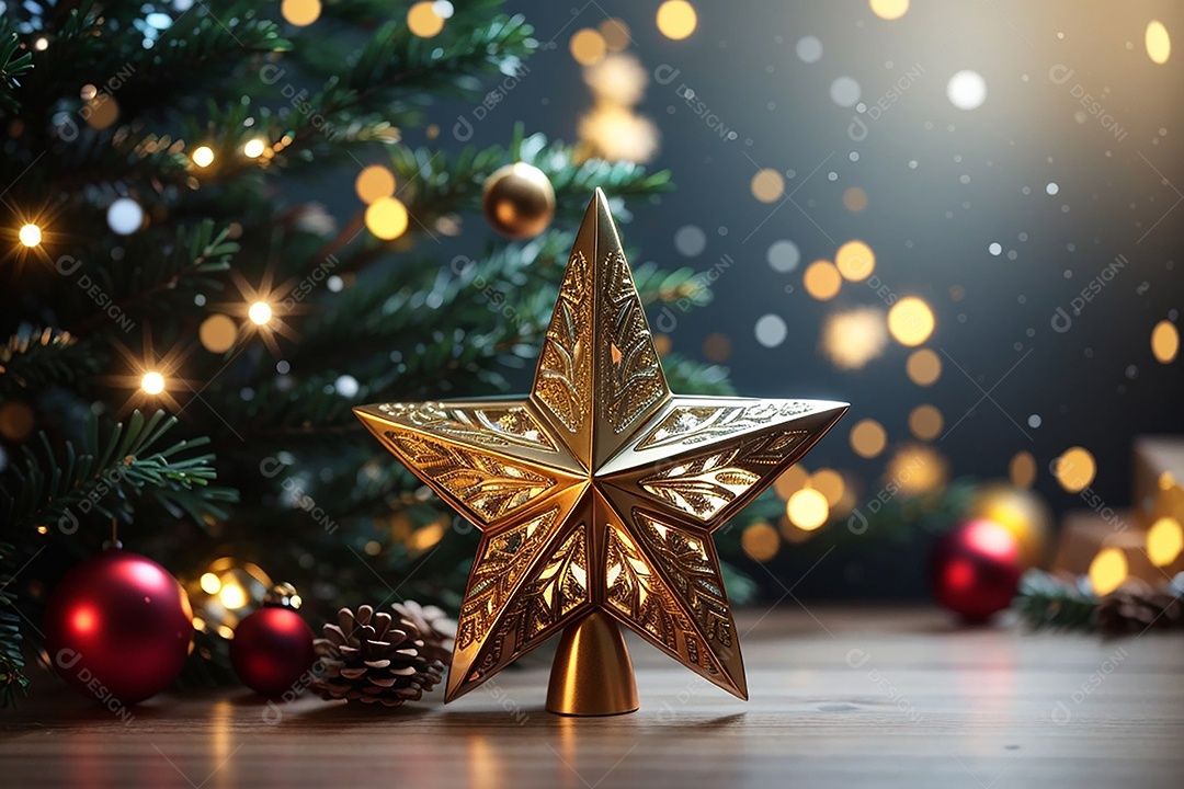 Background árvore de natal