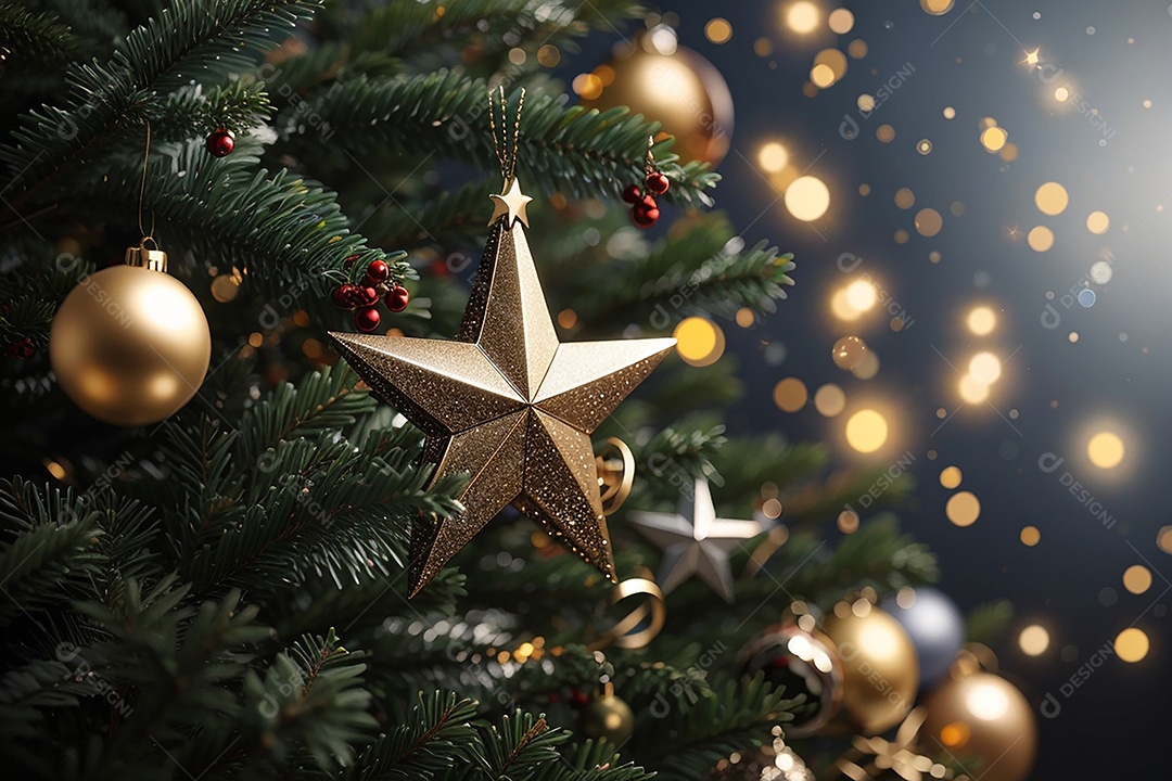 Background árvore de natal