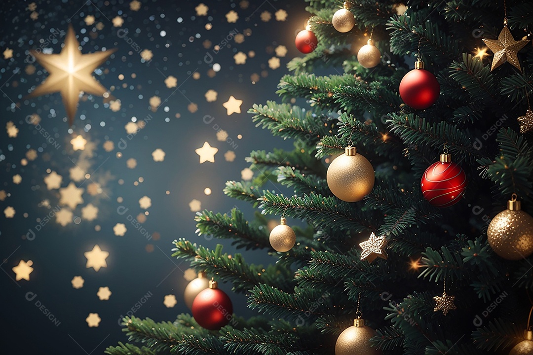 Background árvore de natal