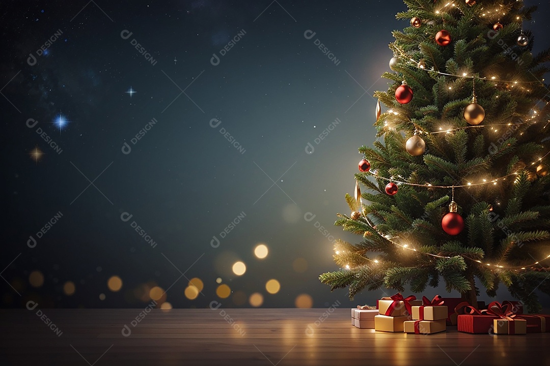 Background árvore de natal