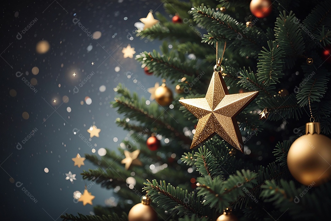 Background árvore de natal