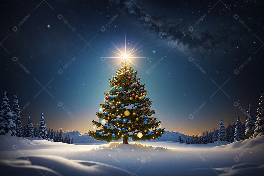 Background árvore de natal