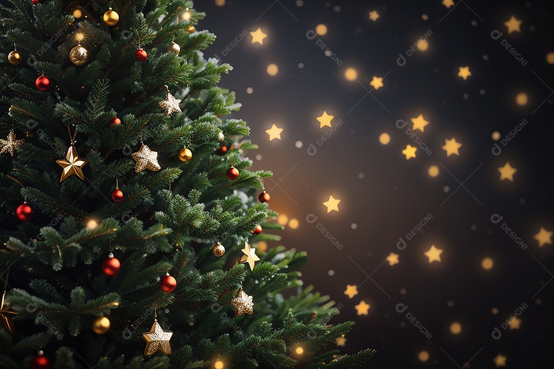 Background árvore de natal