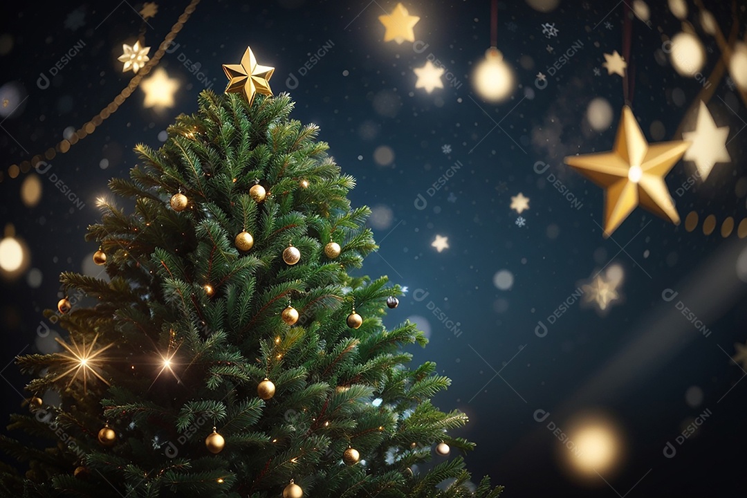 Background árvore de natal