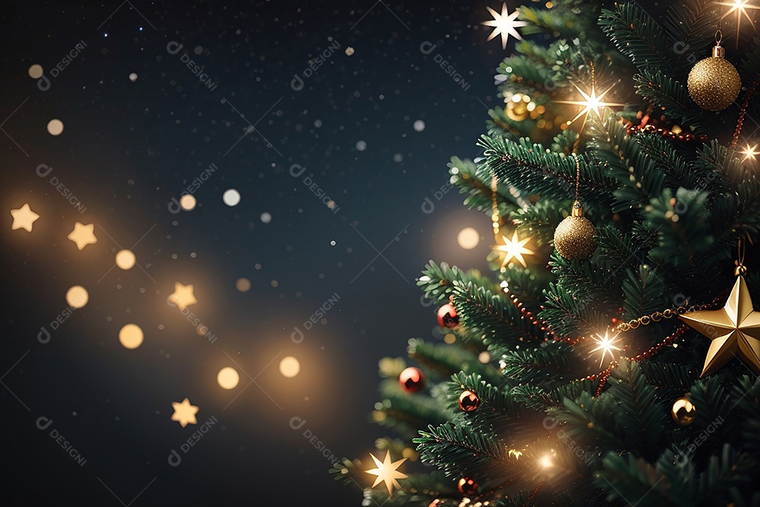 Background árvore de natal