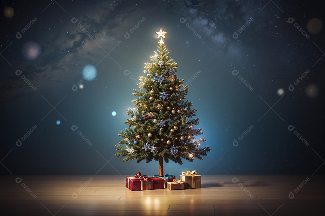 Background árvore de natal