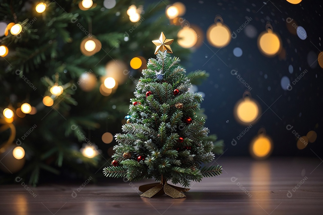 Background árvore de natal