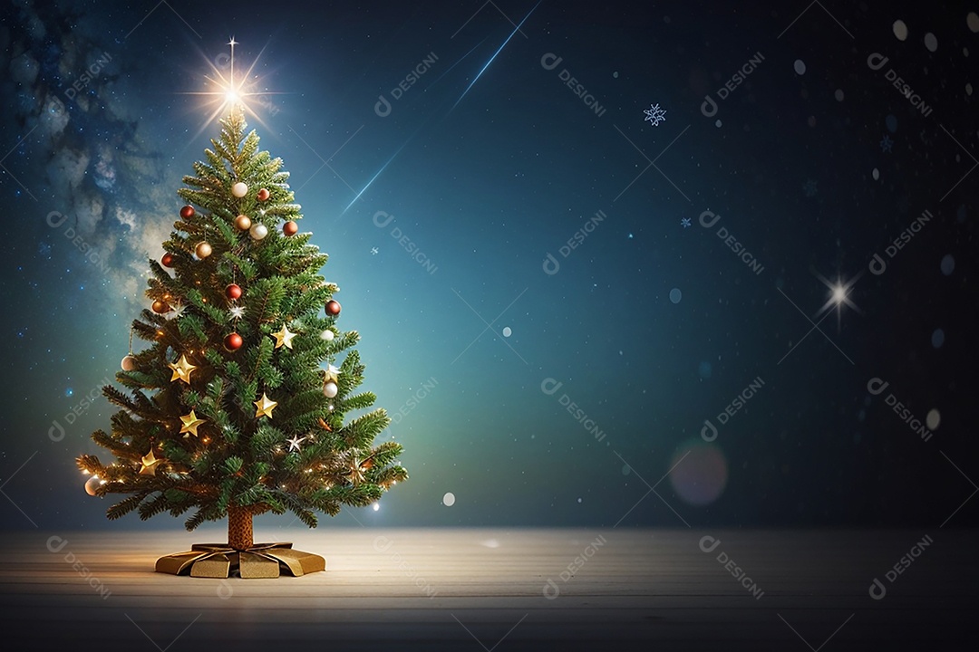 Background árvore de natal