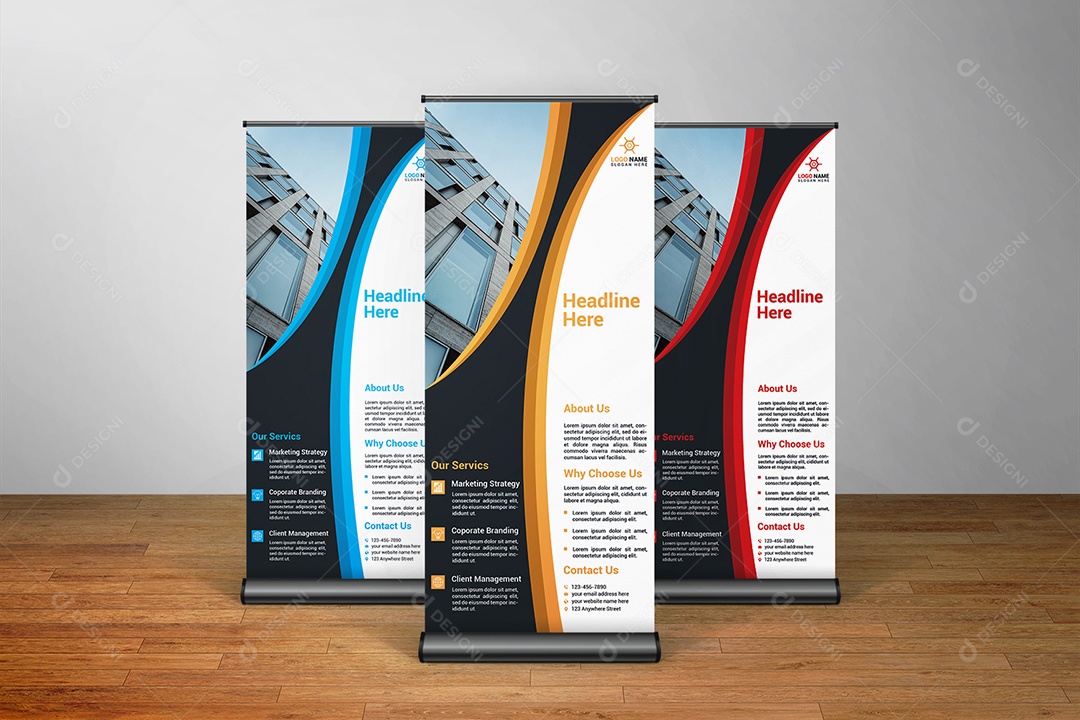 Modelo de Banner PSD + AI Editável