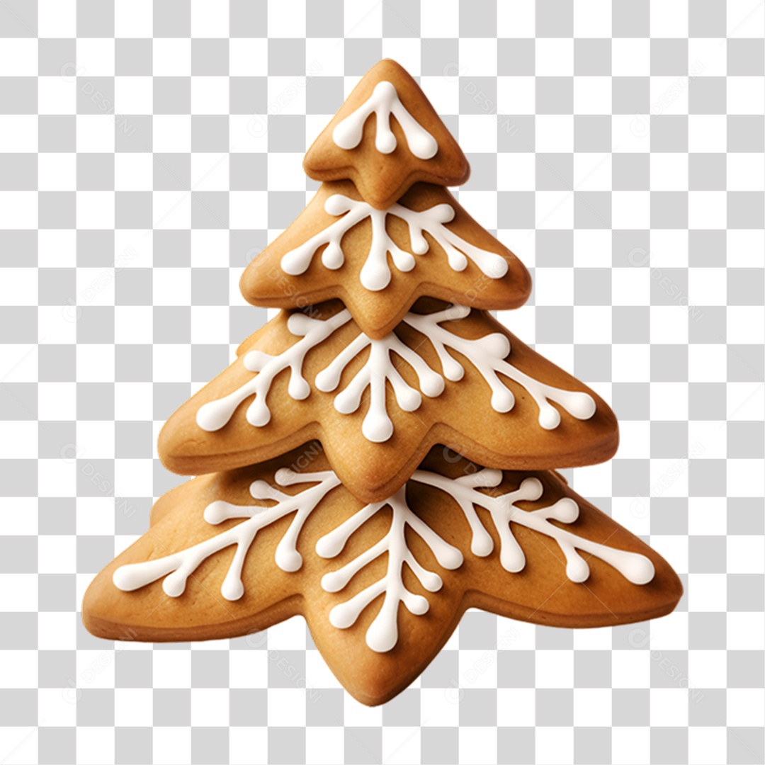 Biscoito de Natal PNG Transparente