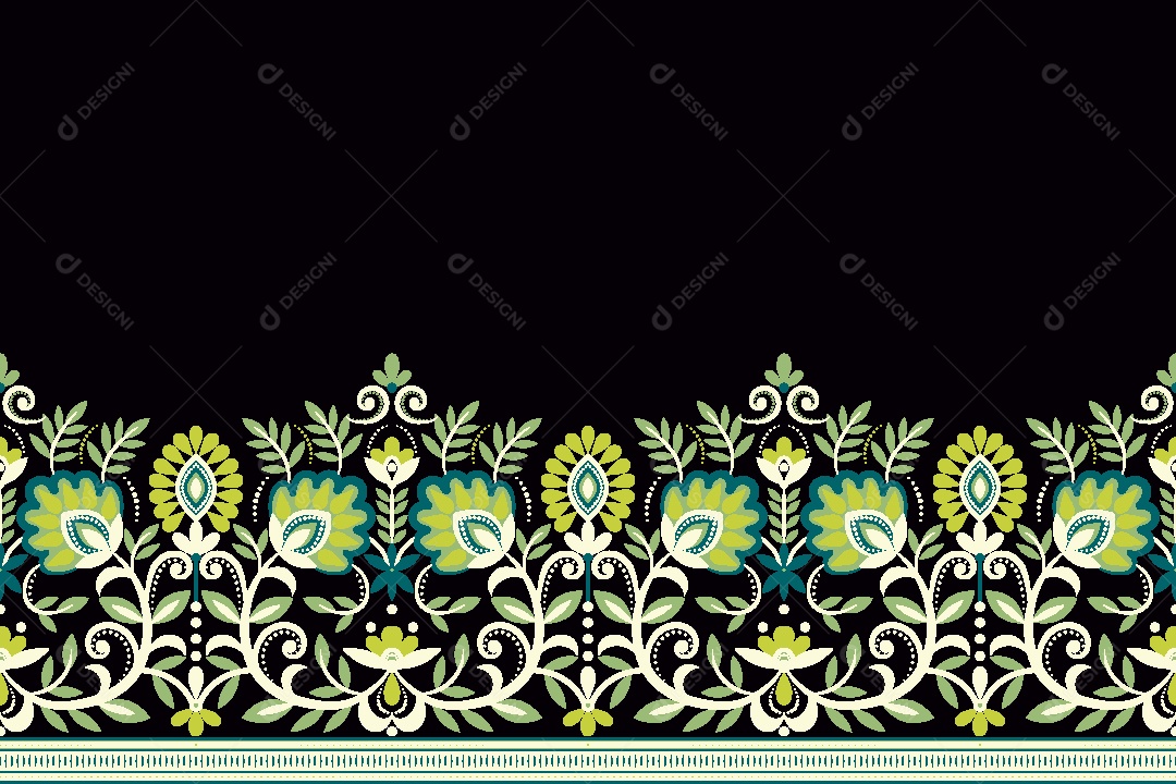 Padrão de Tapete Ilustração Vetor EPS