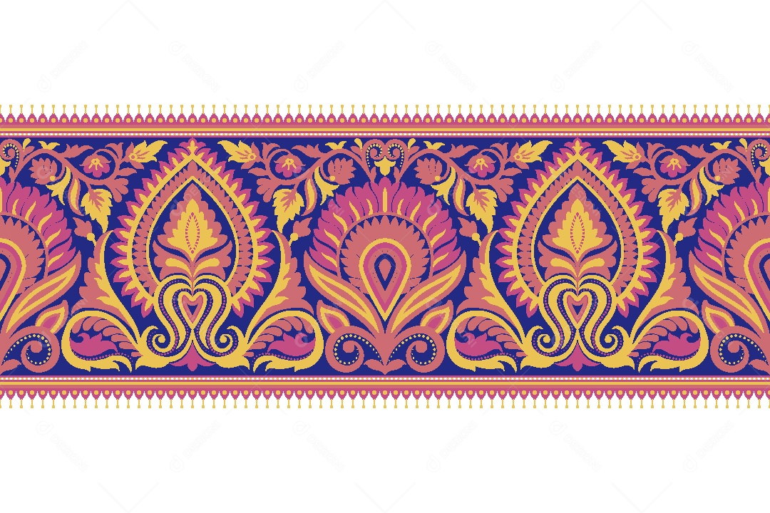 Padrão de Tapete Ilustração Vetor EPS