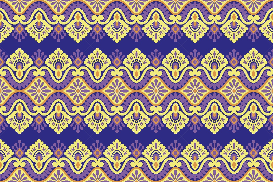 Padrão de Tapete Ilustração Vetor EPS