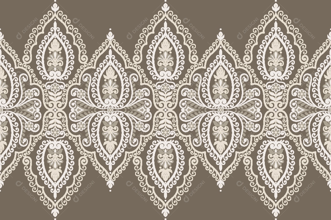 Padrão de Tapete Ilustração Vetor EPS