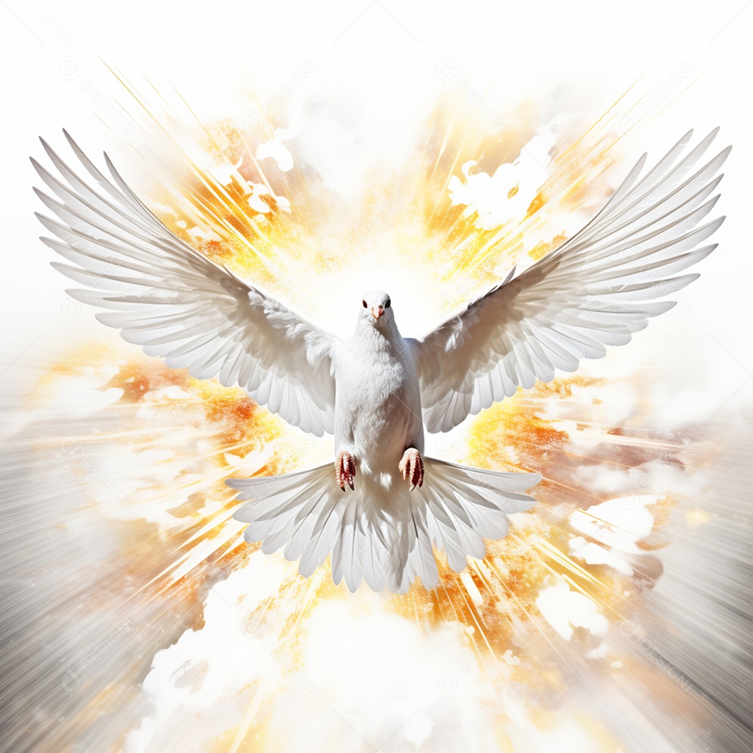 Pássaro representando Espírito santo