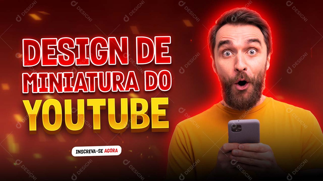 Social Media Design De Miiniatura Do Youtube PSD Editável