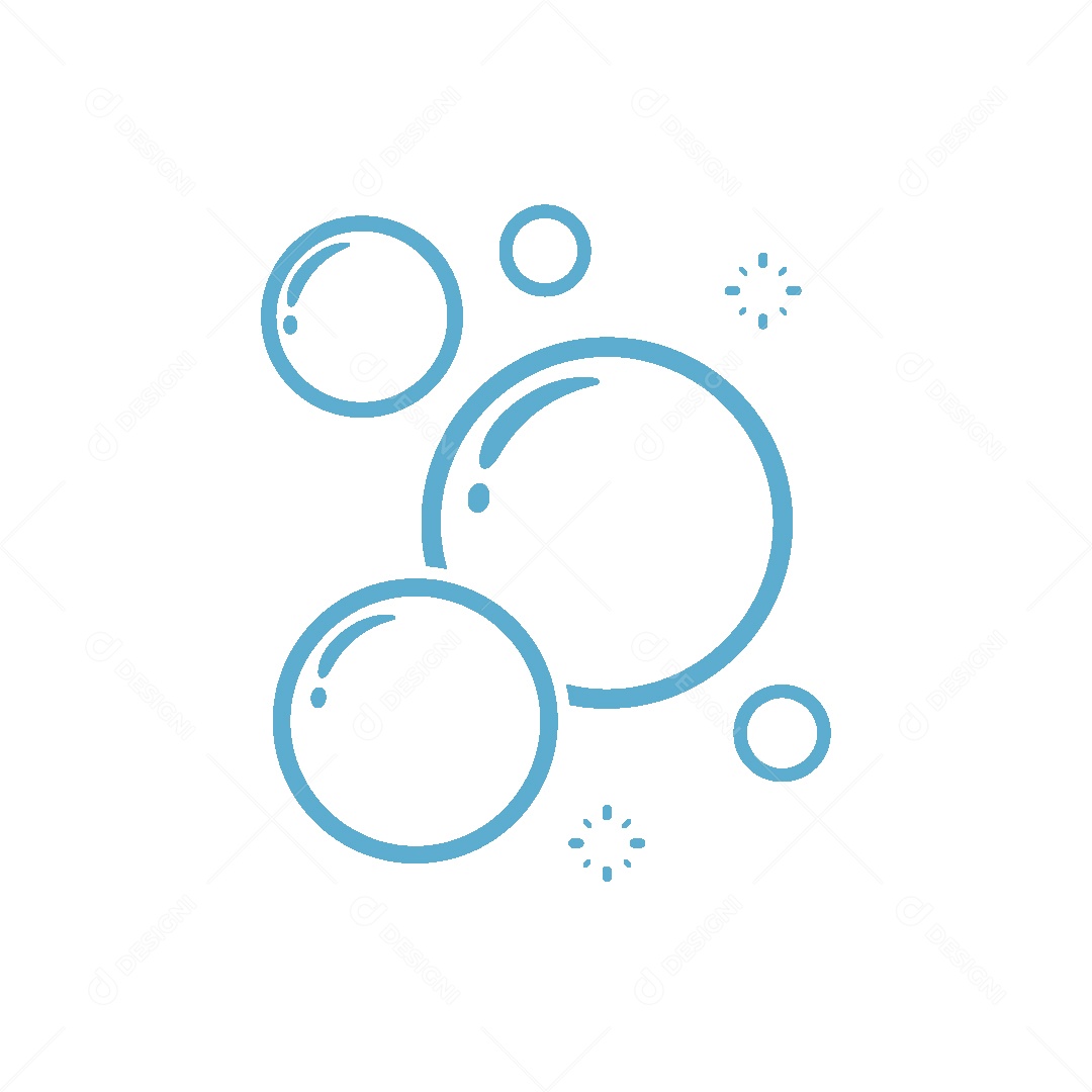 Bolhas Ilustração Vetor EPS