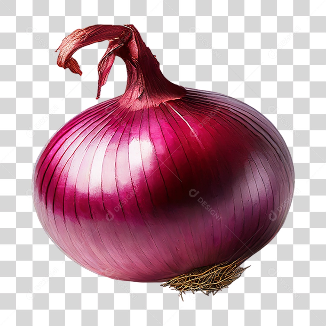 Cebola Roxa PNG Transparente