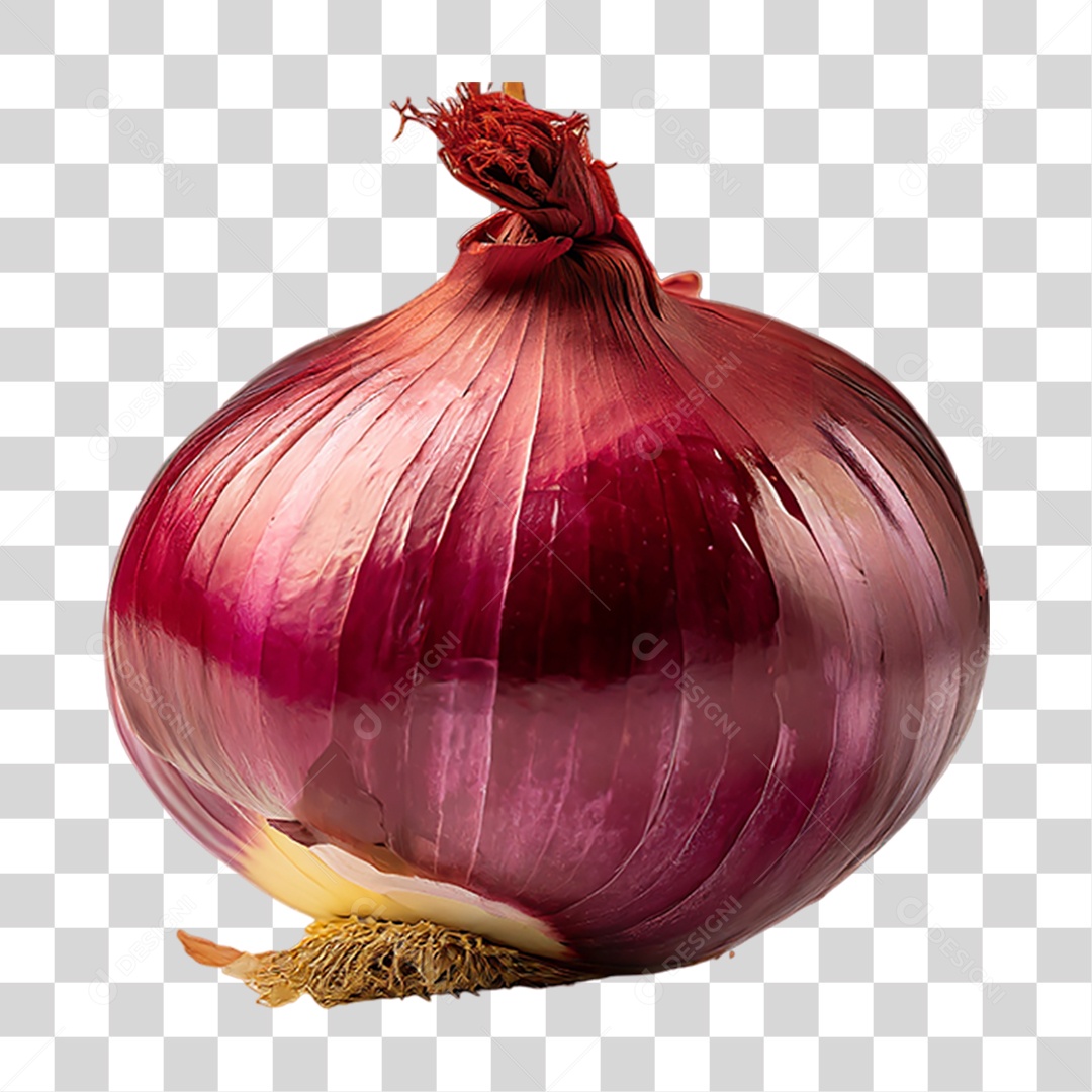 Cebola Roxa PNG Transparente