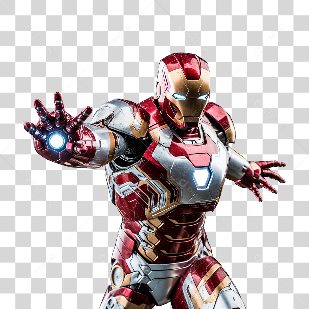 Homem de Ferro PNG Transparente