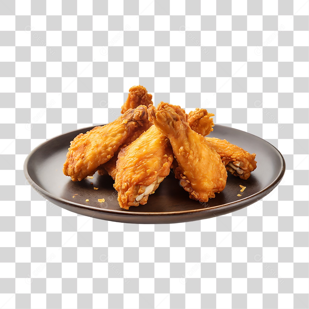 Porção de Frango Frito PNG Transparente