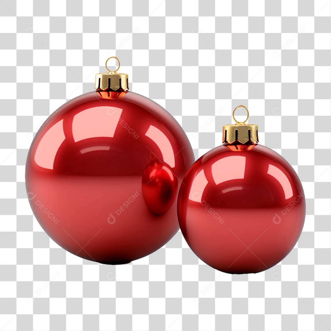 Decorações Enfeites Natalinos PNG Transparente