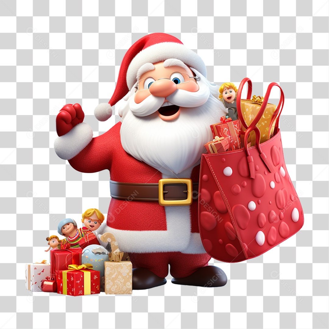 Santa Claus End of Year Christmas Transparent PNG