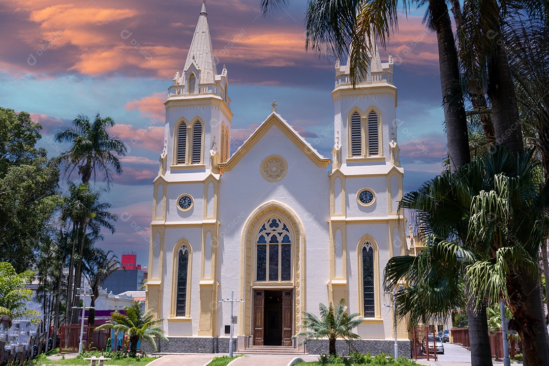 Igreja Matriz Nossa Senhora do Desterro na cidade de Jundiaí