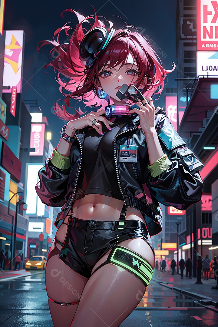 Anime pastel sonho futurista astronauta jovem