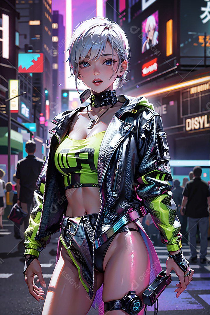 Anime pastel sonho futurista astronauta jovem