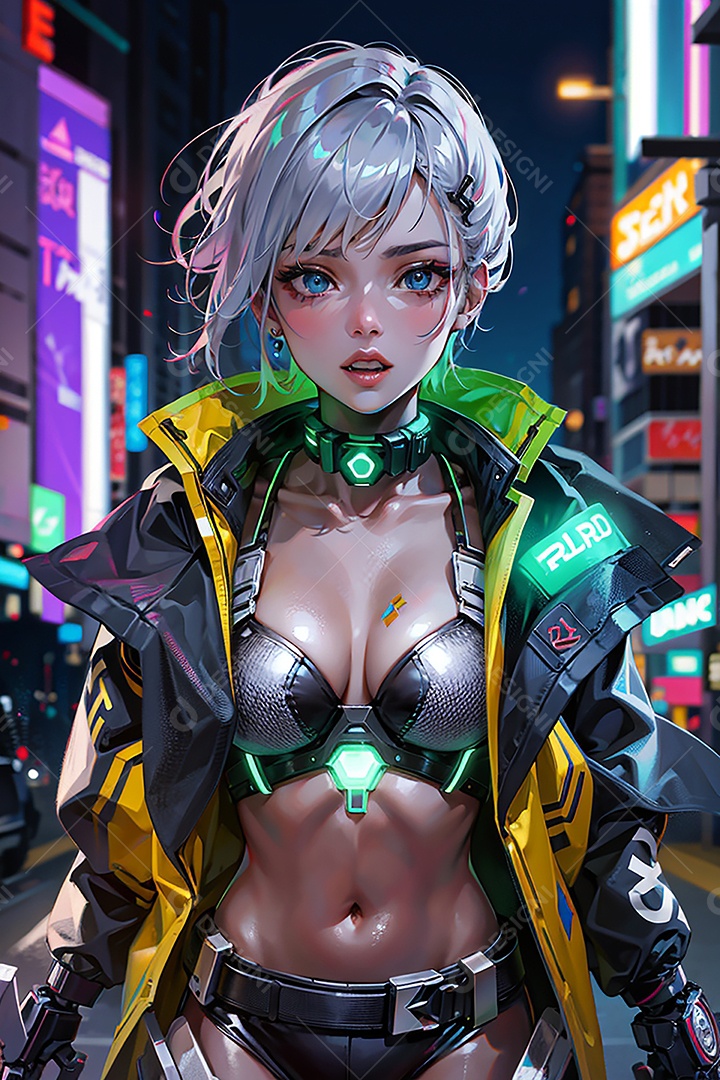 Anime pastel sonho futurista astronauta jovem