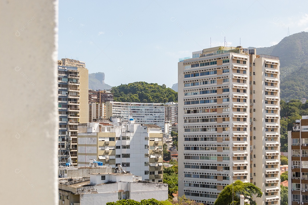 Vista do bairro de ipanema no Rio de Janeiro Brasil