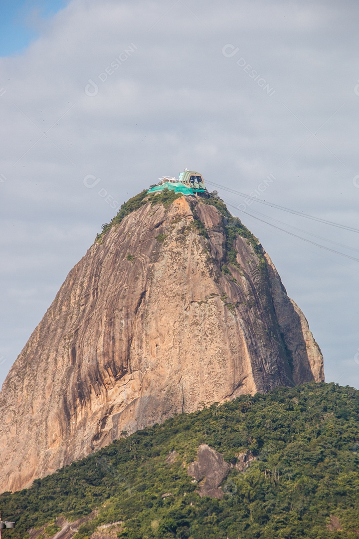 Pão de Açúcar visto do bairro de Botafogo