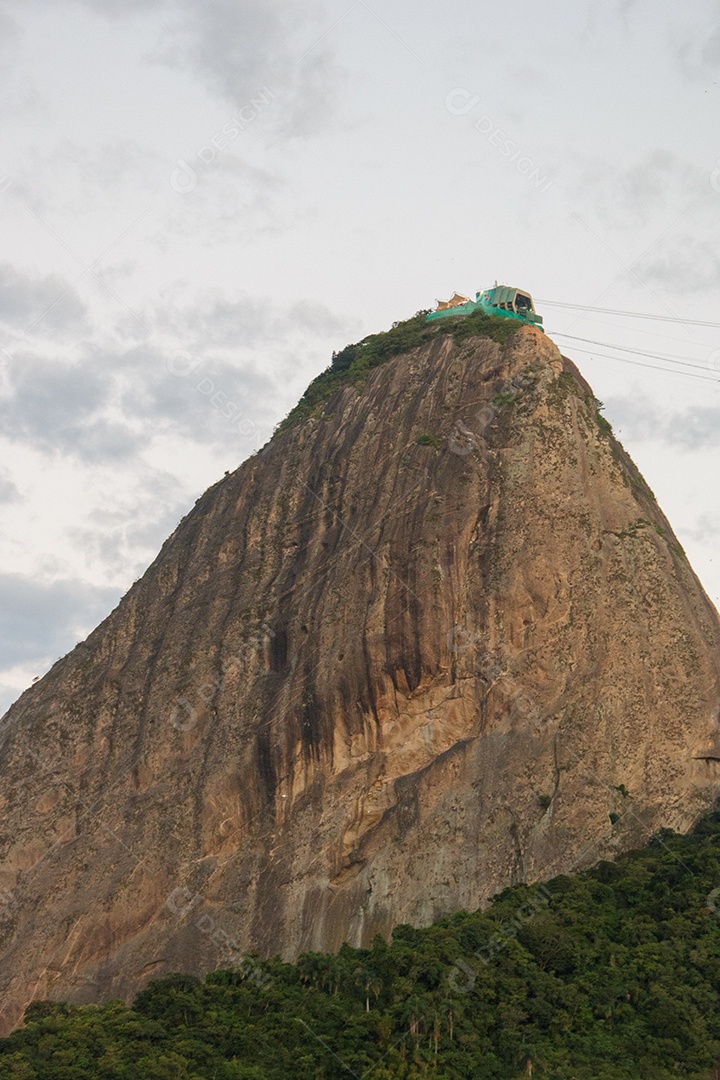 Pão de Açúcar visto do bairro de Botafogo
