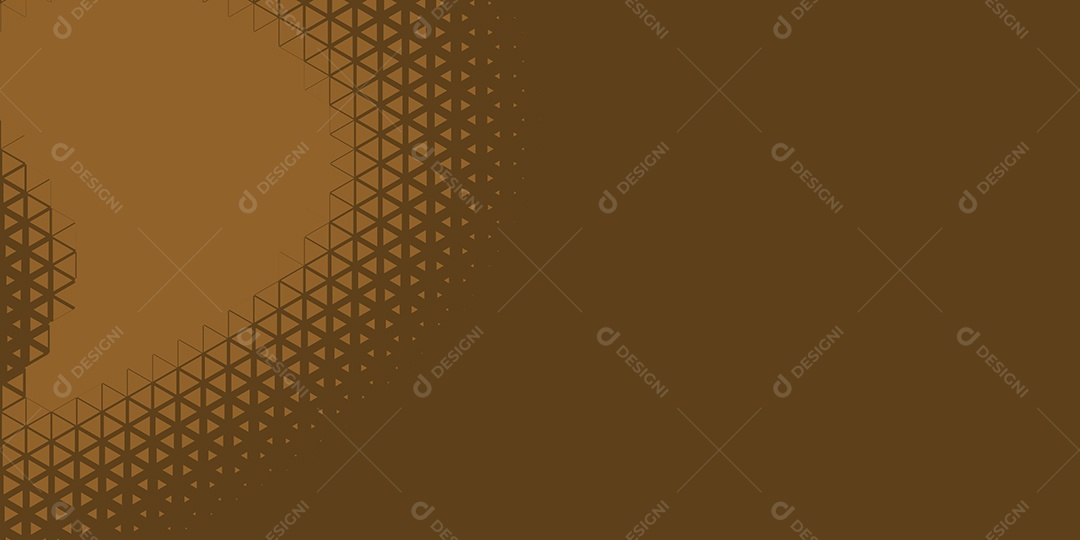 Background Hexágono Abstrato Marrom Ilustração Vetor EPS