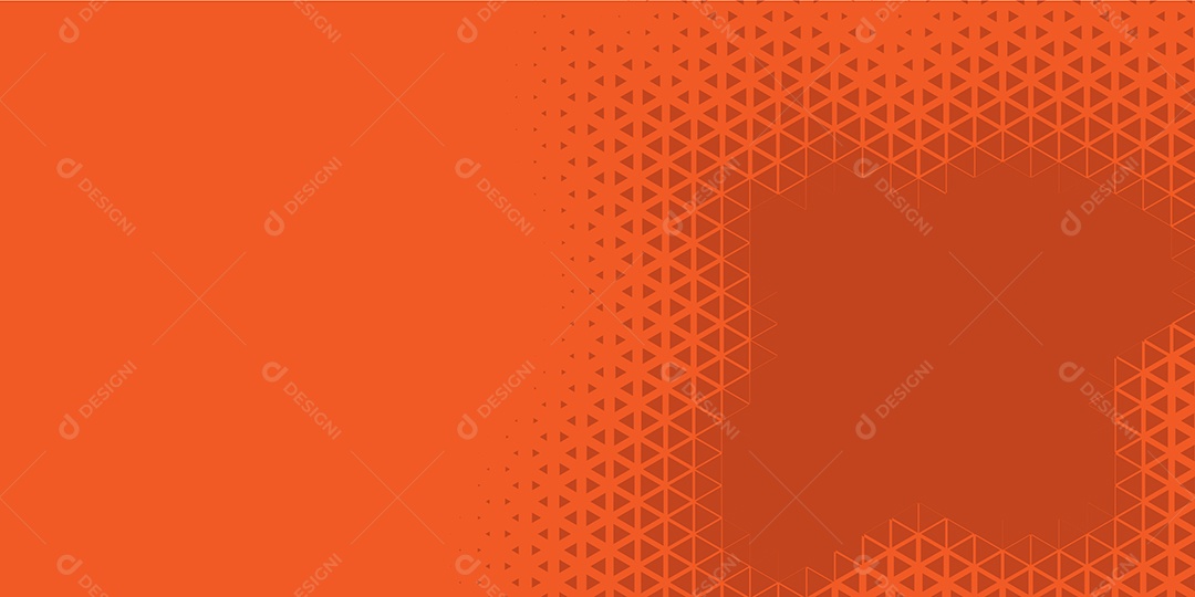 Background Hexágono Abstrato Laranja Ilustração Vetor EPS