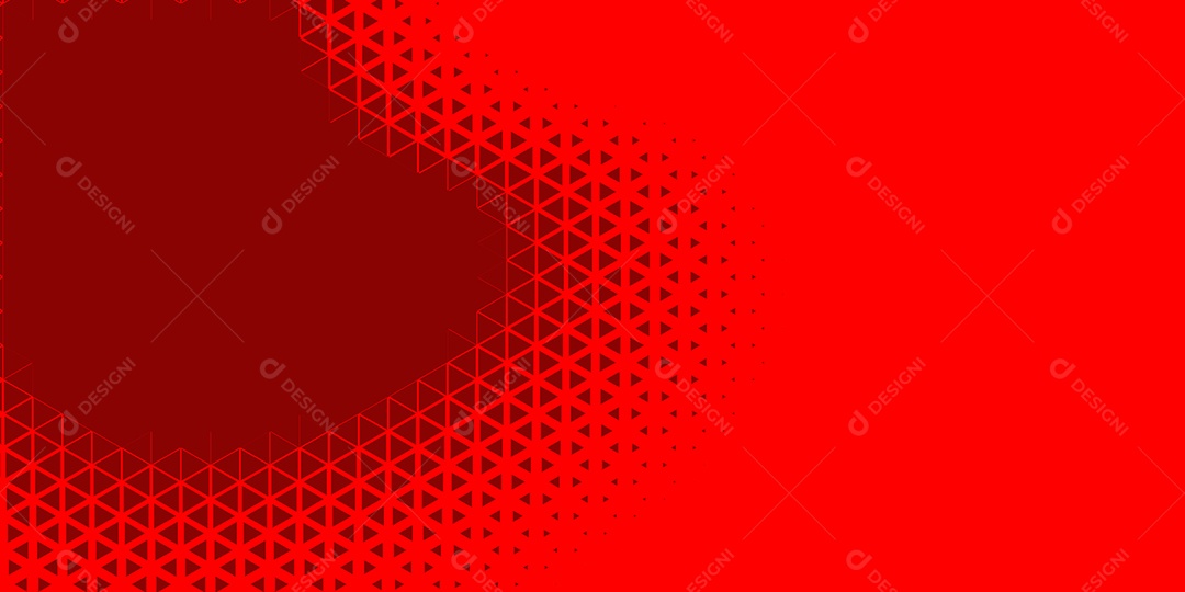 Background Hexágono Abstrato Vermelho Ilustração Vetor EPS
