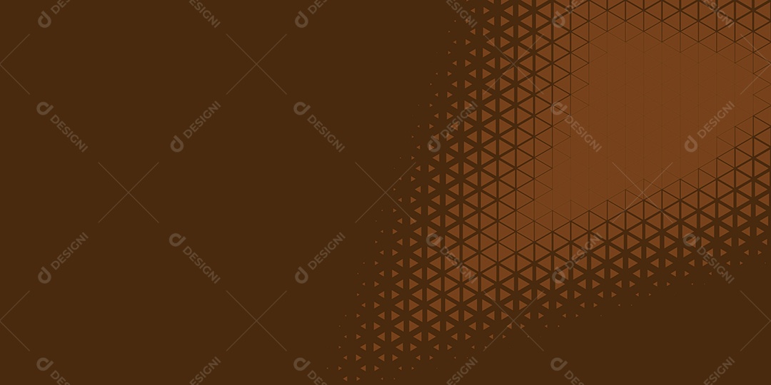 Background Hexágono Abstrato Marrom Ilustração Vetor EPS