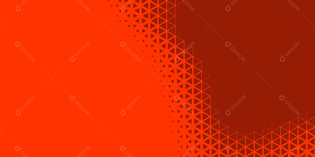 Background Hexágono Abstrato Laranja Ilustração Vetor EPS